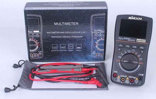 Мультиметр осциллограф KKmoon KKM828: обзор, возможности и технические характеристики