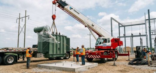 Доставка трансформатора манипулятором: цена и правила