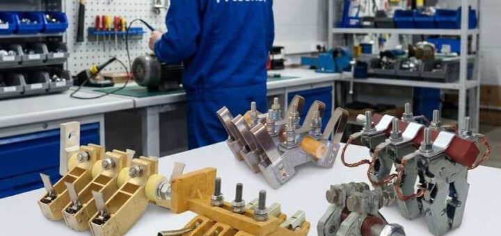 Техническое обслуживание и модернизация узлов токосъема электрических машин